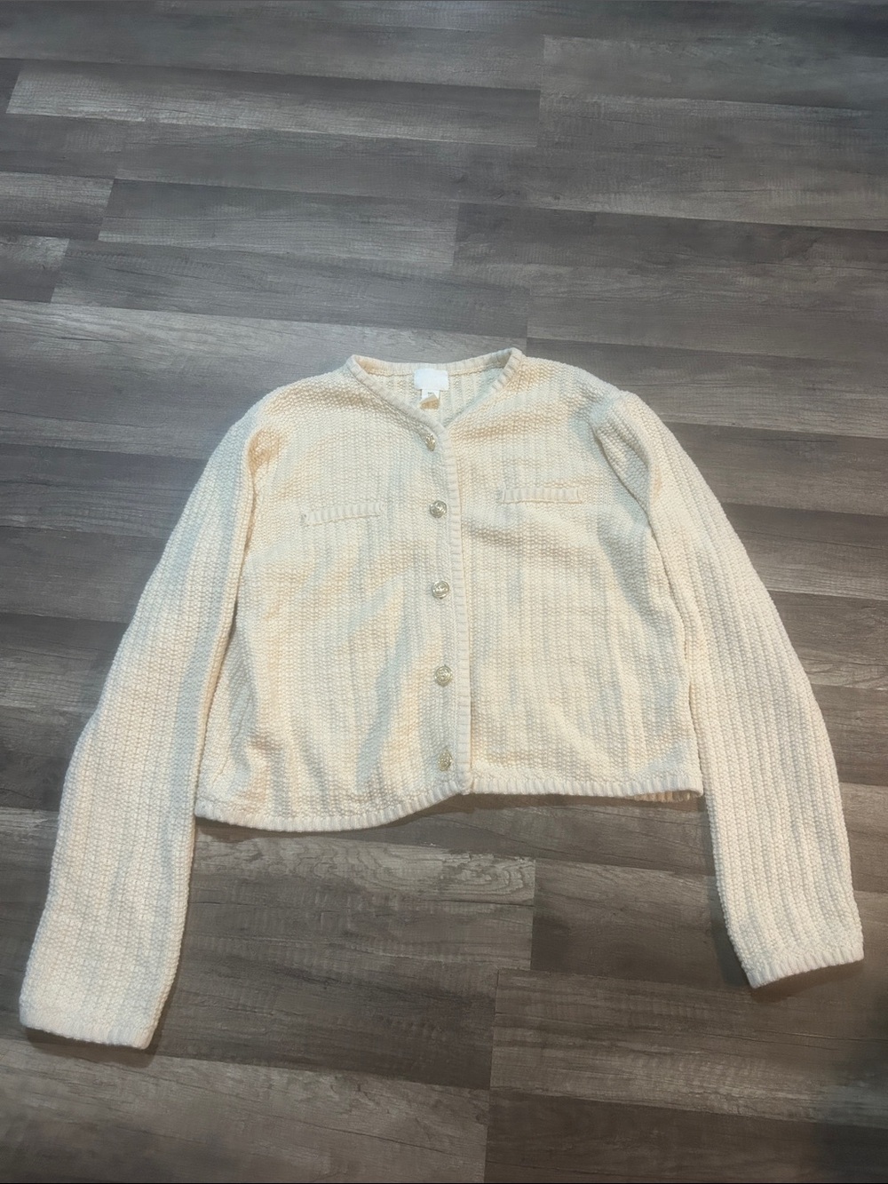 H&M Women’s cardigan V-Neck Button down Size XL
